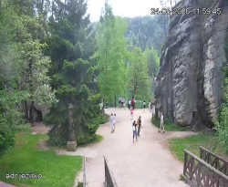 Vstup do skal, Pískovna