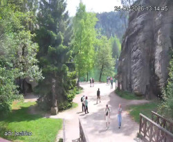 Vstup do skal, Pískovna