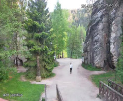 Vstup do skal, Pískovna