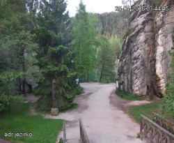 Vstup do skal, Pískovna
