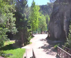 Vstup do skal, Pískovna