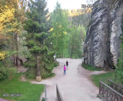 Vstup do skal, Pískovna