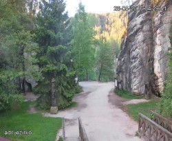 Vstup do skal, Pískovna