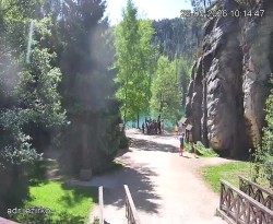 Vstup do skal, Pískovna