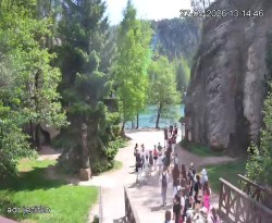 Vstup do skal, Pískovna