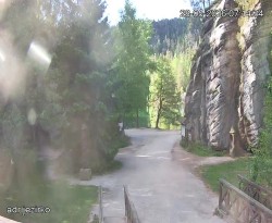 Vstup do skal, Pískovna