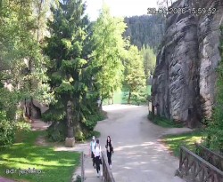 Vstup do skal, Pískovna