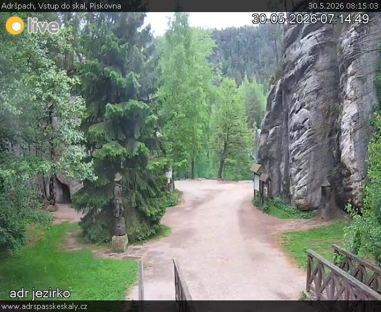 Adršpach - Vstup do skal, Pískovna - 30.5.2026 v 08:15