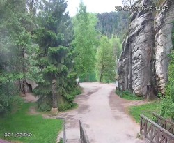 Vstup do skal, Pískovna