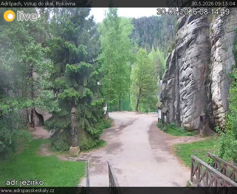 Adršpach - Vstup do skal, Pískovna - 30.5.2026 v 09:15