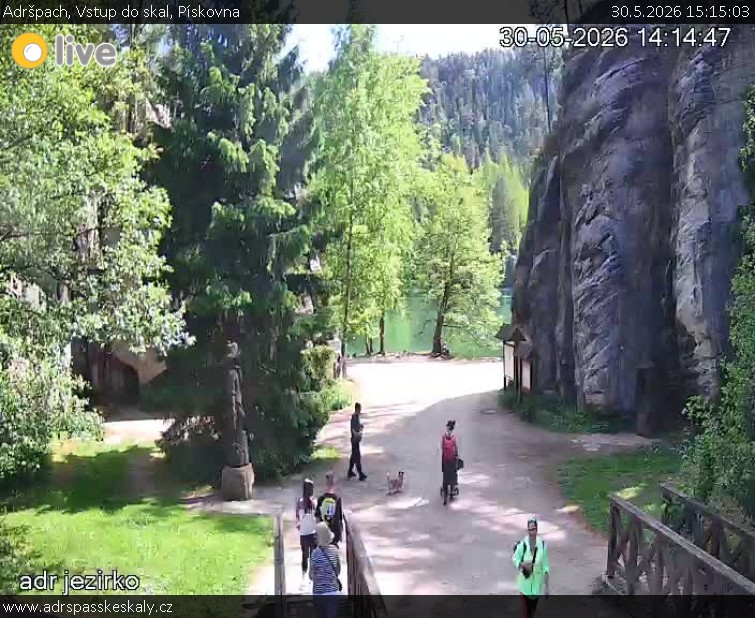 Adršpach - Vstup do skal, Pískovna - 30.5.2026 v 15:15