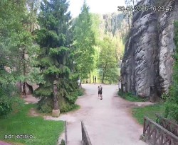 Vstup do skal, Pískovna