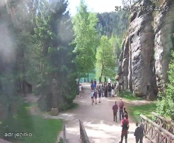 Vstup do skal, Pískovna