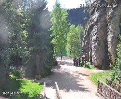 Vstup do skal, Pískovna
