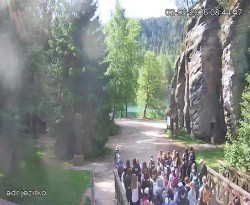 Vstup do skal, Pískovna