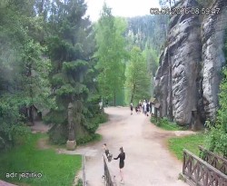 Vstup do skal, Pískovna
