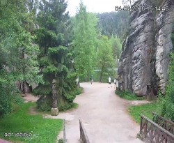 Vstup do skal, Pískovna