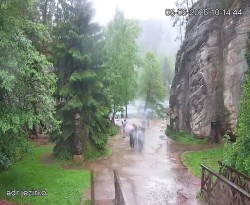 Vstup do skal, Pískovna