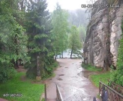 Vstup do skal, Pískovna