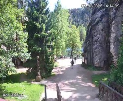 Vstup do skal, Pískovna