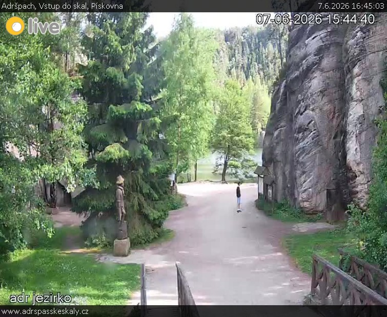 Adršpach - Vstup do skal, Pískovna - 7.6.2026 v 16:45
