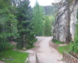 Vstup do skal, Pískovna