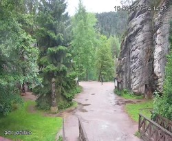 Vstup do skal, Pískovna