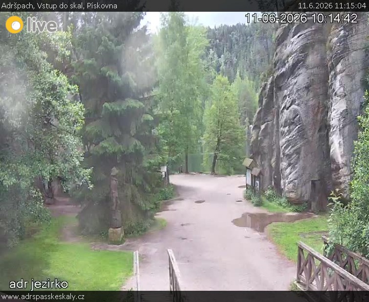 Adršpach - Vstup do skal, Pískovna - 11.6.2026 v 11:15