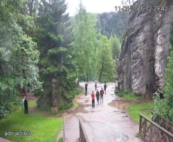 Vstup do skal, Pískovna
