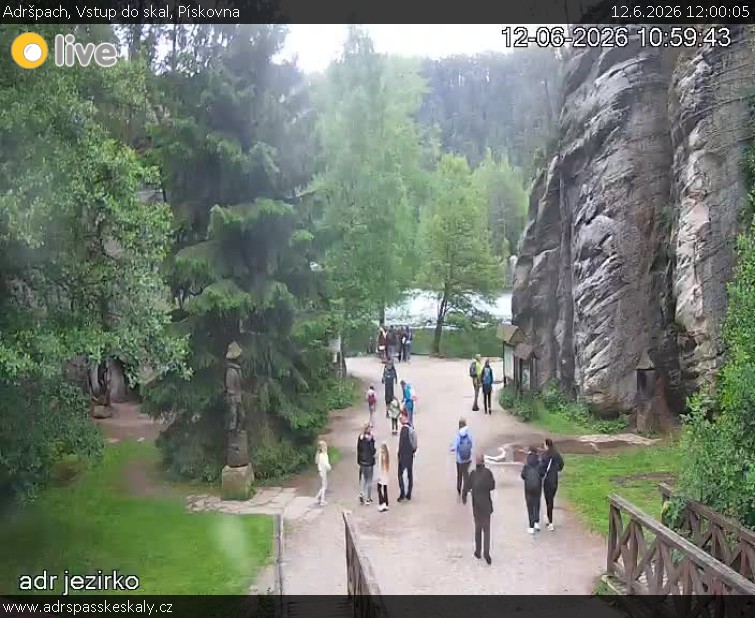 Adršpach - Vstup do skal, Pískovna - 12.6.2026 v 12:00