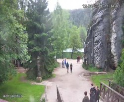 Vstup do skal, Pískovna