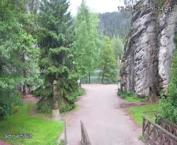 Vstup do skal, Pískovna