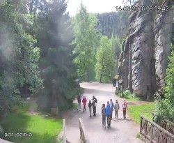 Vstup do skal, Pískovna