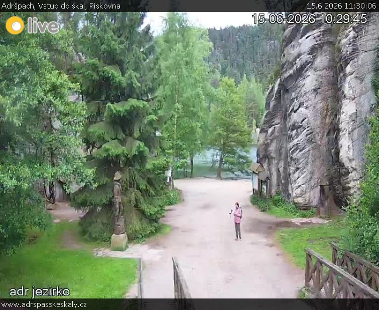Adršpach - Vstup do skal, Pískovna - 15.6.2026 v 11:30