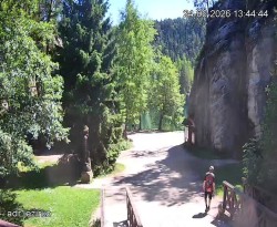 Vstup do skal, Pískovna
