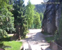 Vstup do skal, Pískovna