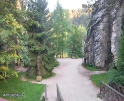 Vstup do skal, Pískovna