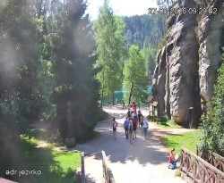 Vstup do skal, Pískovna