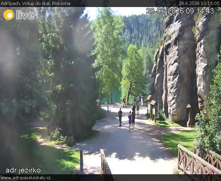 Adršpach - Vstup do skal, Pískovna - 28.6.2026 v 10:15