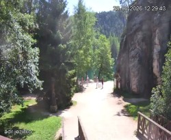 Vstup do skal, Pískovna