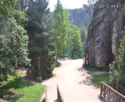 Vstup do skal, Pískovna