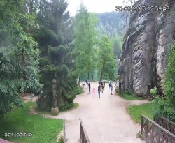 Vstup do skal, Pískovna