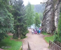 Vstup do skal, Pískovna