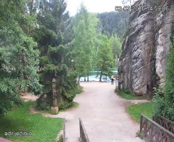 Vstup do skal, Pískovna