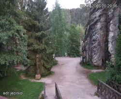 Vstup do skal, Pískovna