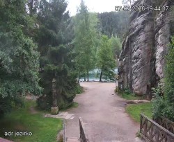 Vstup do skal, Pískovna