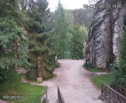 Vstup do skal, Pískovna