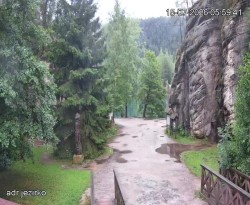 Vstup do skal, Pískovna