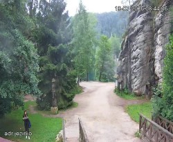 Vstup do skal, Pískovna