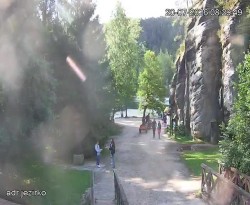 Vstup do skal, Pískovna